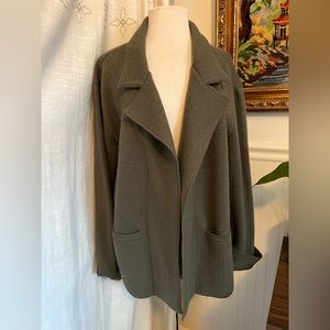 NATION Ltd soft wool/acrylic blazer size large